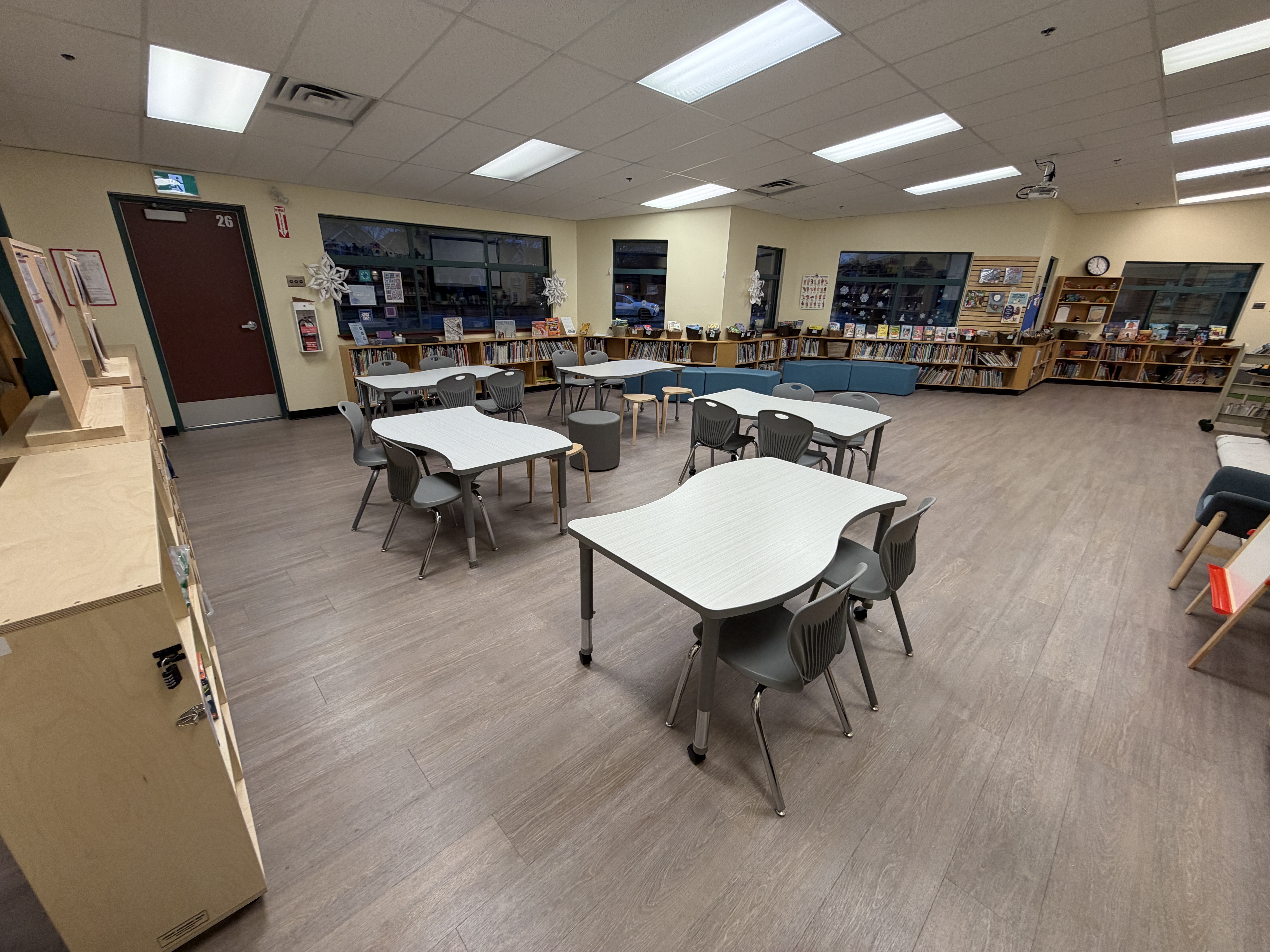 Connections Kids Club program room at Spul'u'kwuks Elementary