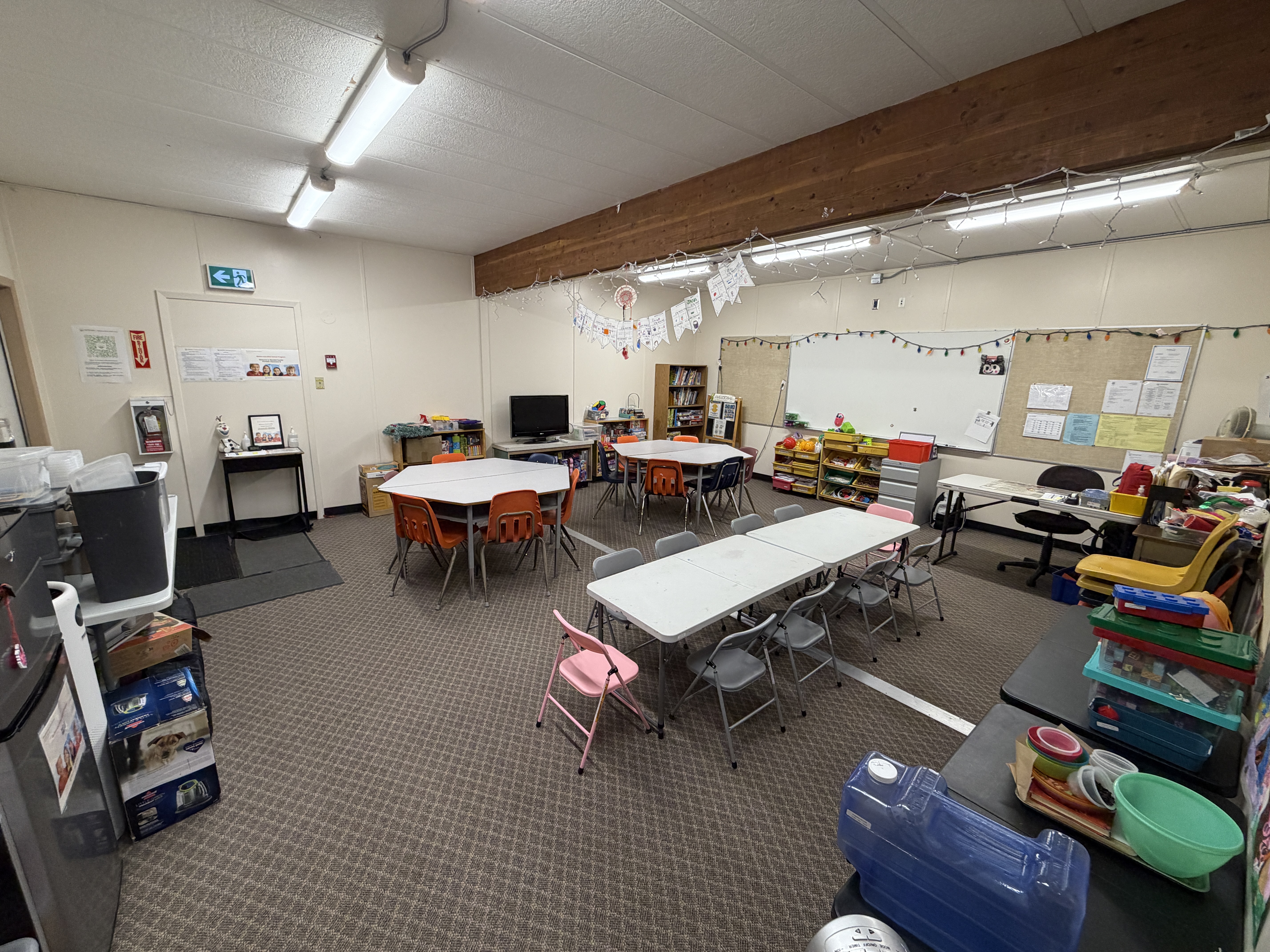 Connections Kids Club program room at Blundell Elementary