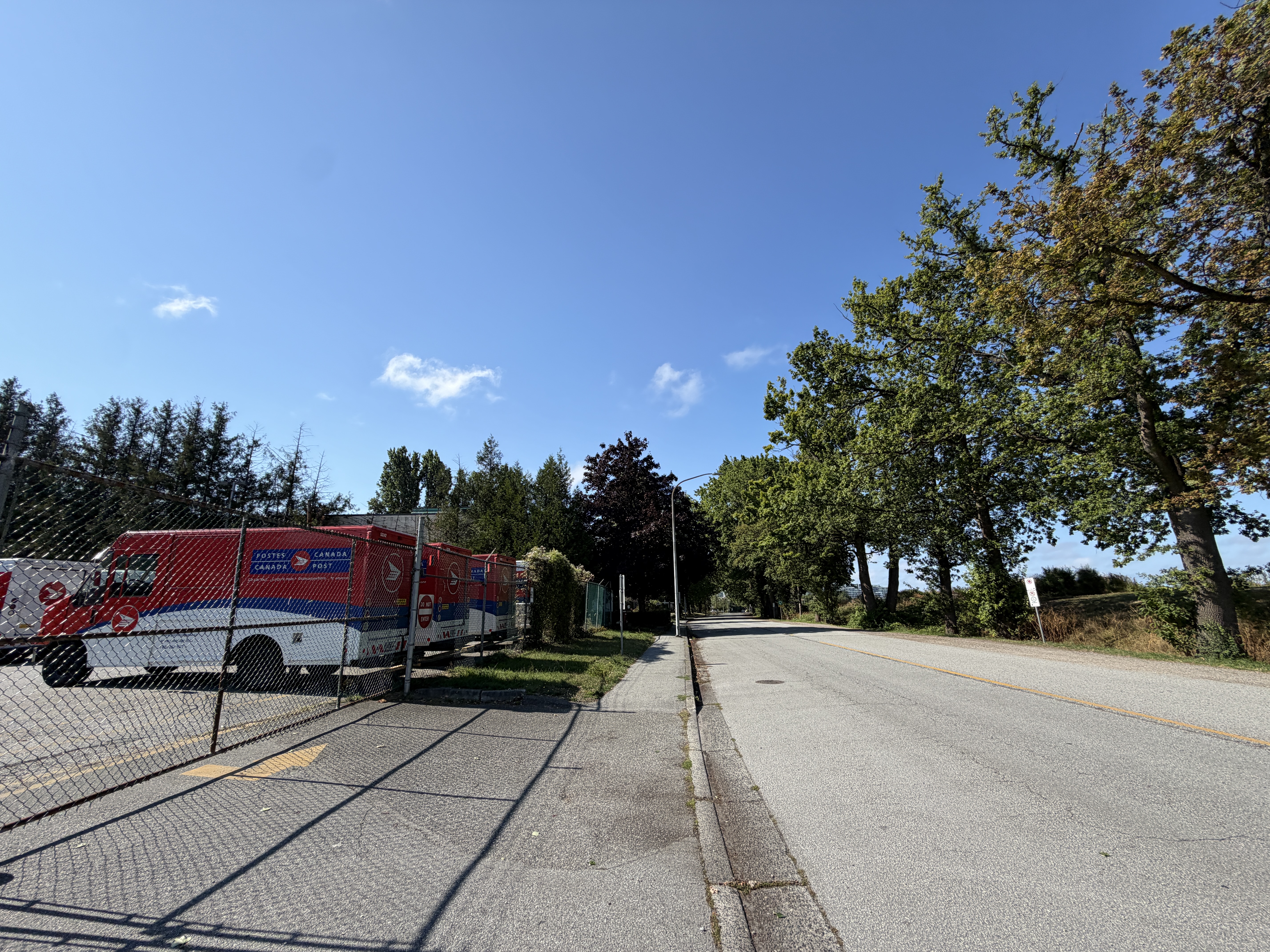 River Road near the CCSS building
